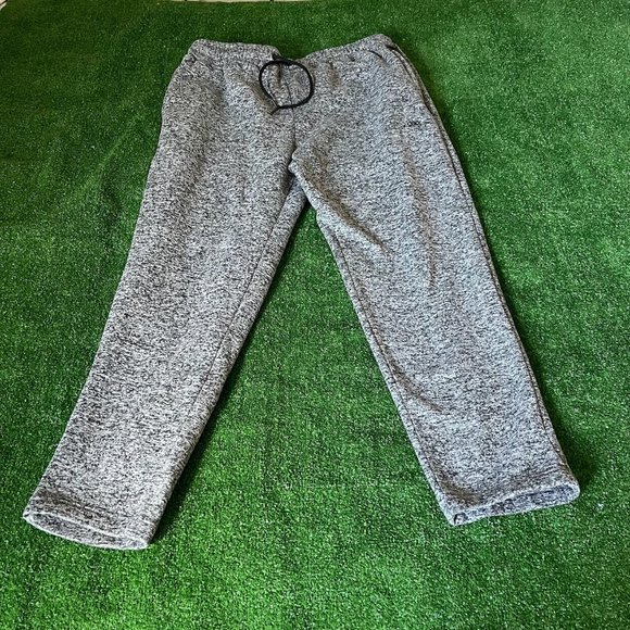 Legend Elastic Waist Drawstring Grey Heather Sweatpants Jogger Pants Big Size 1X - Picture 3 of 13